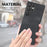 For Samsung Galaxy S25 Ultra Case Shockproof Slim Retro Leather Phone Back Cover - Black - 5