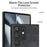 For Samsung Galaxy S25 Ultra Case Shockproof Slim Retro Leather Phone Back Cover - Black - 7
