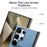 For Samsung Galaxy S25 Ultra Leather Back Magnetic Case Skin-touch Phone Cover - Blue - 7