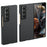 For Samsung Galaxy Z Fold Special / W25 Case Skin-Touch Hard PC Phone Cover - Black - 1