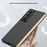 For Samsung Galaxy Z Fold Special / W25 Case Skin-Touch Hard PC Phone Cover - Black - 2