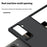 For Samsung Galaxy Z Fold Special / W25 Case Skin-Touch Hard PC Phone Cover - Black - 4
