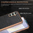 AZNS For Samsung Galaxy A36 5G Case Electroplating Crocodile Texture PU+TPU Phone Cover - Black - 4
