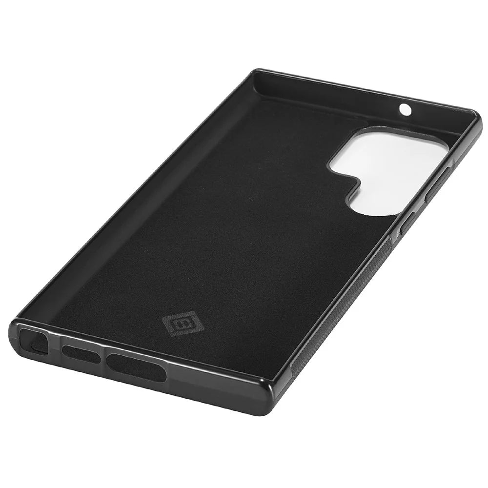 LC.IMEEKE For Samsung Galaxy S25 Ultra Case Carbon Fiber Texture Leather+TPU+EVA Phone Cover - 2