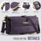 CASEME For iPhone 14 Pro Case  C39 RFID Blocking Zipper Wallet Stand Leather Cover with Strap - Purple - 4