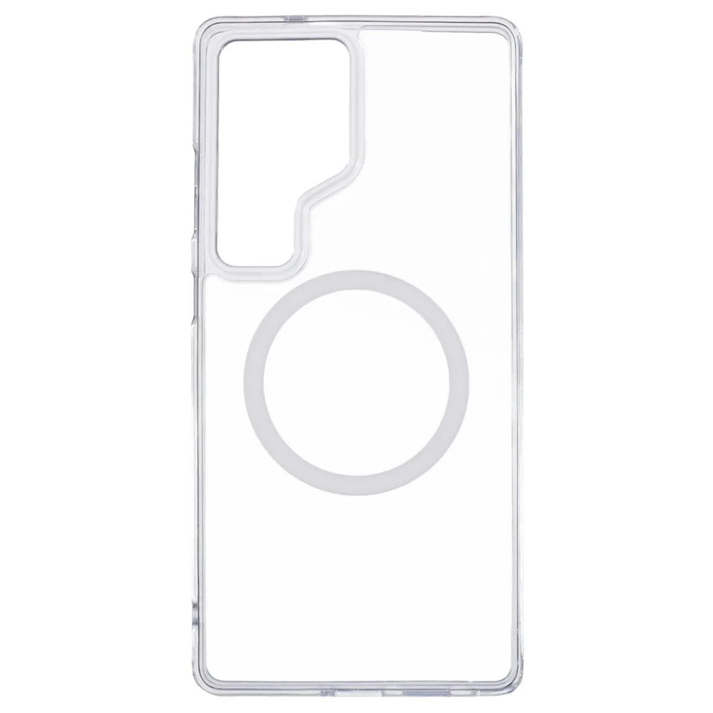 X-LEVEL For Samsung Galaxy S25 Ultra Magnetic Case PC+TPU Matte Anti-Drop Cell Phone Cover - Transparent - 2