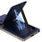 GKK For Samsung Galaxy S25 Ultra Magnetic Case Hybrid Phone Back Cover with Card Holder - Carbon Fiber Texture - 3