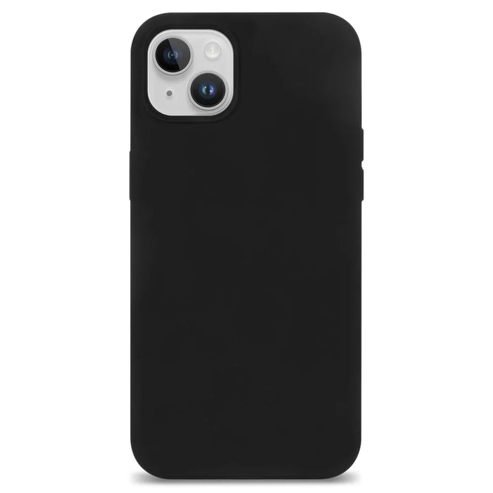 For iPhone 14 Case Shockproof Soft Silicone Phone Cover - Black - 1