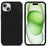 For iPhone 14 Case Shockproof Soft Silicone Phone Cover - Black - 2