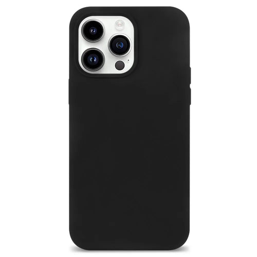 For iPhone 13 Pro Max Case Shockproof Soft Silicone Phone Cover - Black - 1