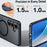 TORRAS Ostand L1 Series For Samsung Galaxy S25+ Magnetic Case Kickstand TPU+PC Phone Cover - Black - 5