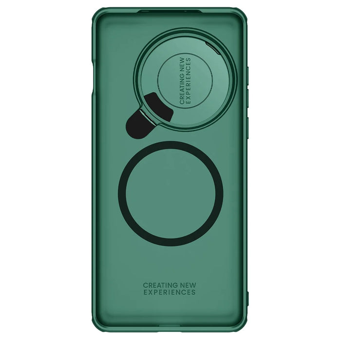 NILLKIN Camshield Prop Magnetic Series for OnePlus 13 Magnetic Case PC+TPU Phone Cover with Camera Cover - Green - 4