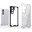 For Samsung Galaxy A56 5G Case PC+TPU Phone Cover Honeycomb Shape - Black - 5