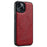 LC.IMEEKE For iPhone 15 Plus Magnetic Case Compatible with MagSafe Leather+TPU Back Cover - Red - 2