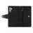 For Samsung Galaxy S25+ / S24+ Case Zipper Wallet Leather Stand Phone Cover Rivet Decor - Black - 6