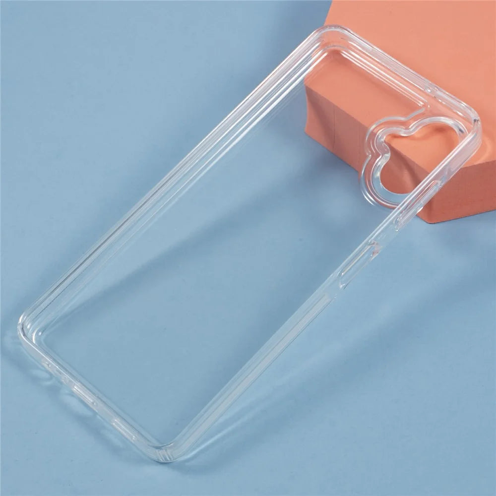 For Samsung Galaxy A06 4G Case HD Clear Soft TPU Phone Back Cover Airbag Protection - 3