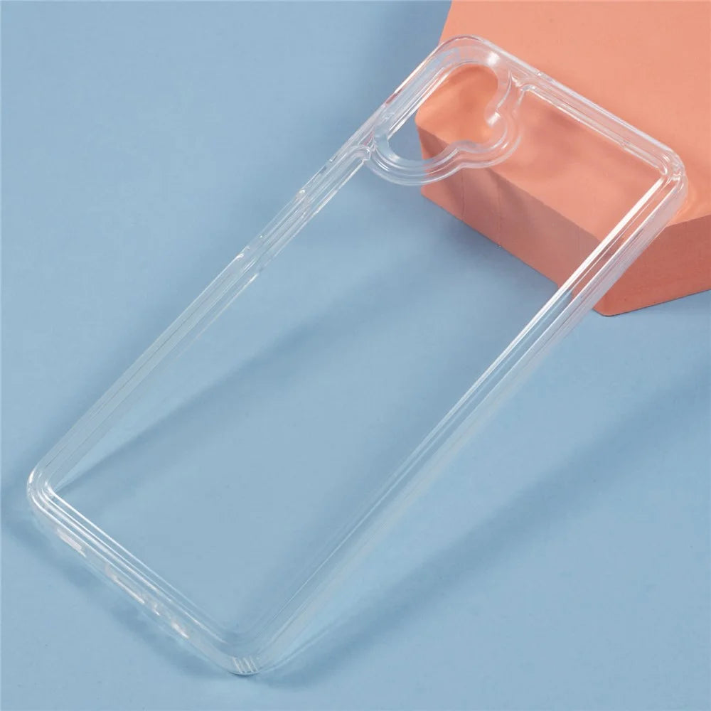 For Samsung Galaxy A06 4G Case HD Clear Soft TPU Phone Back Cover Airbag Protection - 4