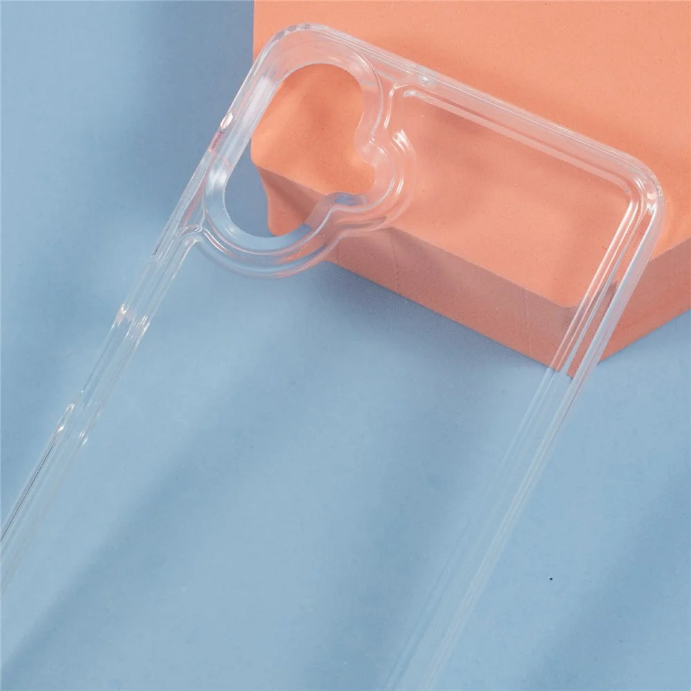 For Samsung Galaxy A06 4G Case HD Clear Soft TPU Phone Back Cover Airbag Protection - 5