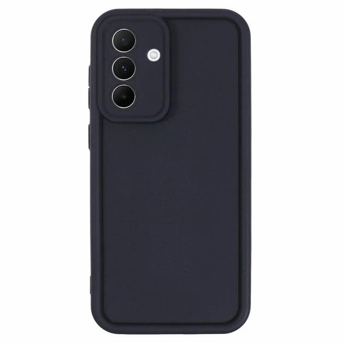 For Samsung Galaxy A56 5G Case Grooved Design TPU Anti-Slip Phone Cover - Black - 1
