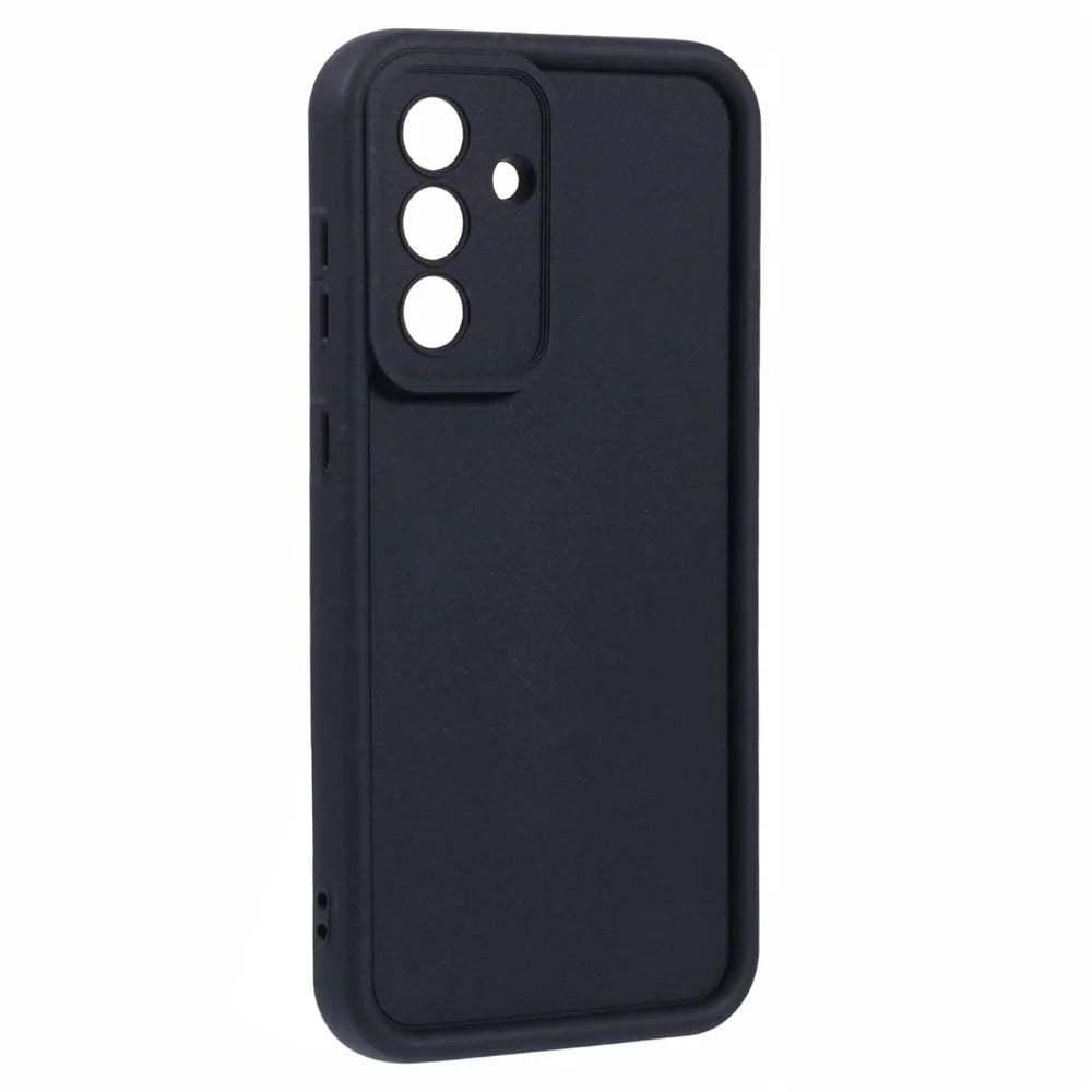 For Samsung Galaxy A56 5G Case Grooved Design TPU Anti-Slip Phone Cover - Black - 3