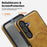 For Samsung Galaxy S25+ Magnetic Case with Folded Kickstand PC Silicone Leather Phone Back Cover  - Brown - 5