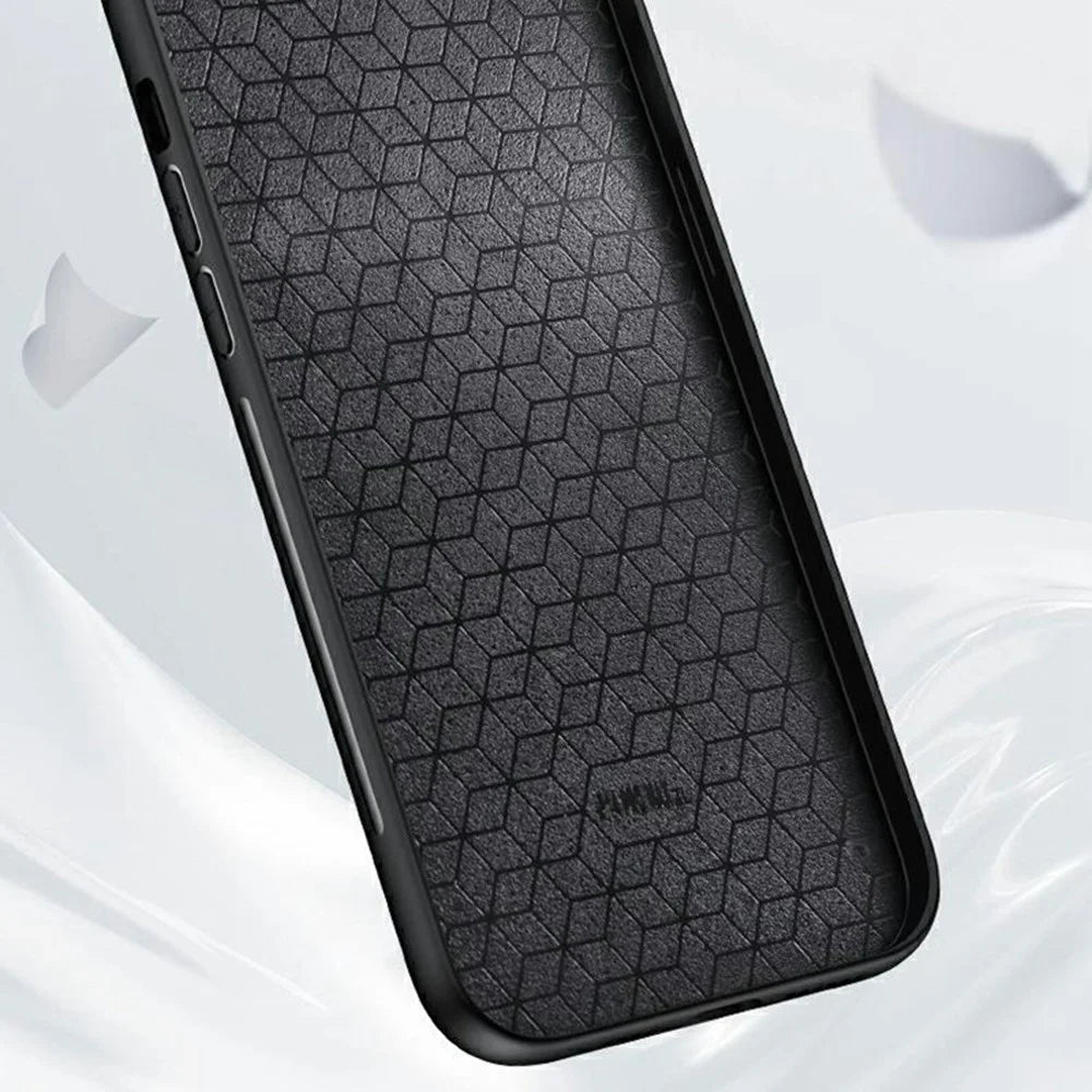 For Samsung Galaxy A56 5G Case Deer Pattern Cloth Texture PU Leather Hybrid Phone Cover - Grey - 6