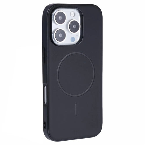 X-LEVEL For iPhone 16 Pro Max Case Compatible with MagSafe PC+TPU+PU Phone Back Cover - Black - 1