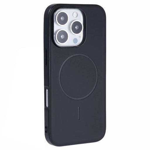 X-LEVEL For iPhone 16 Pro Max Case Compatible with MagSafe PC+TPU+PU Phone Back Cover - Black - 1