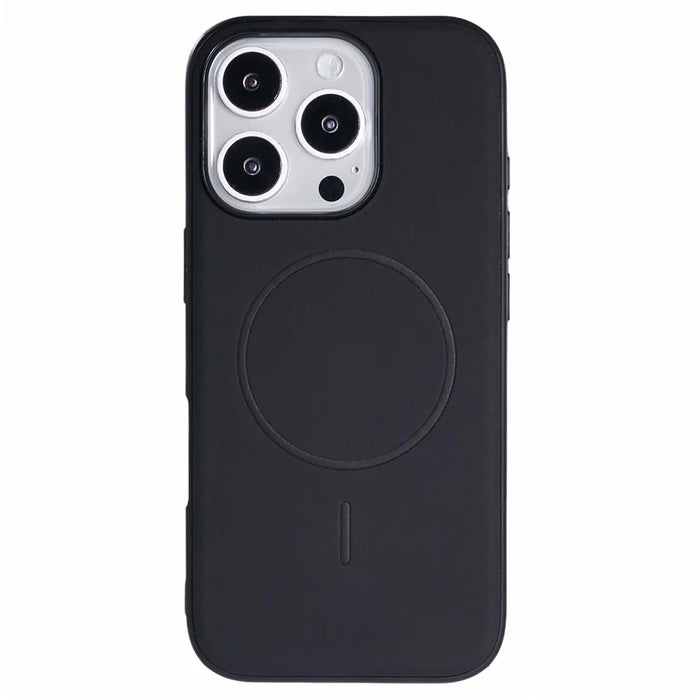 X-LEVEL For iPhone 16 Pro Max Case Compatible with MagSafe PC+TPU+PU Phone Back Cover - Black - 3