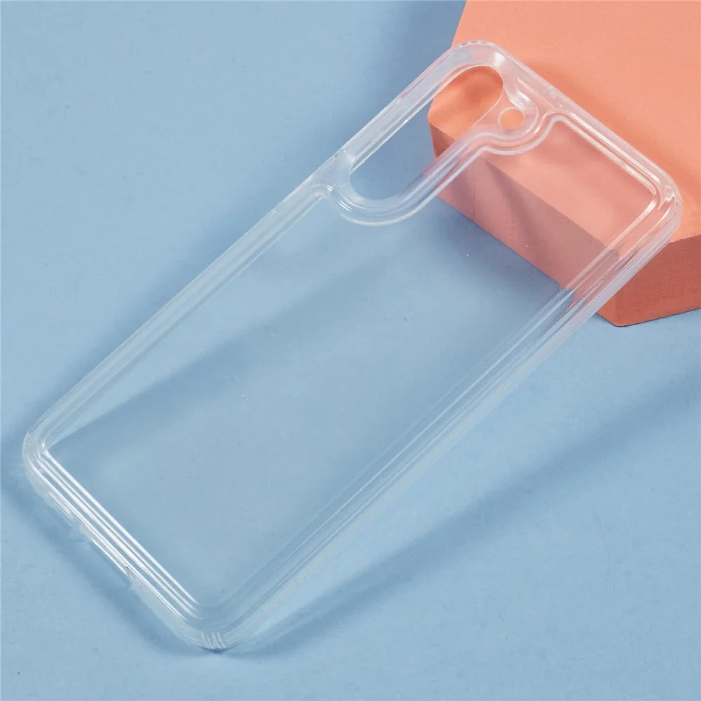 For Samsung Galaxy S23+ Case HD Clear Soft TPU Phone Back Cover Airbag Protection - 4