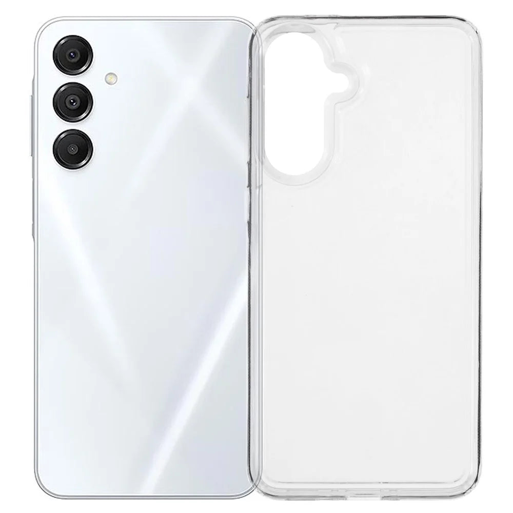 For Samsung Galaxy A36 5G Case HD Clear Soft TPU Phone Back Cover Airbag Protection - 1