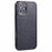 For iPhone 16 Full Protection Case With Camera Lens Protector Rhinestone Embellished Clear Cover - Black - 1