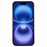 For iPhone 16 Full Protection Case With Camera Lens Protector Rhinestone Embellished Clear Cover - Black - 2