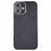 For iPhone 16 Full Protection Case With Camera Lens Protector Rhinestone Embellished Clear Cover - Black - 3
