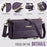 CASEME For Samsung Galaxy A16 5G Case  C39 RFID Blocking Zipper Wallet Stand Leather Cover with Strap - Purple - 4