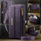 CASEME For Samsung Galaxy A16 5G Case  C39 RFID Blocking Zipper Wallet Stand Leather Cover with Strap - Purple - 5