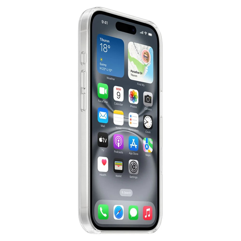 For iPhone 16 Plus Case Compatible with MagSafe Hard PC Clear Phone Back Cover - 2