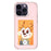 For iPhone 15 Pro Smart E-Ink Phone Case 4 Color HD 4 inch Display NFC DIY Customized Screen - Pink - 1