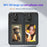 For iPhone 14 Pro Max Smart E-Ink Phone Case 4 Color HD 4 inch Display NFC DIY Customized Screen - Blue - 2