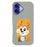 For iPhone 16 Plus Smart E-Ink Phone Case 4 Color HD 4 inch Display NFC DIY Customized Screen - Grey - 1