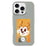 For iPhone 16 Pro Max Smart E-Ink Phone Case 4 Color HD 4 inch Display NFC DIY Customized Screen - Grey - 1