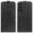 For Samsung Galaxy A26 5G Case with Card Slots Vertical Flip Leather Phone Cover - Black - 1