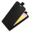 For Samsung Galaxy A26 5G Case with Card Slots Vertical Flip Leather Phone Cover - Black - 3