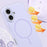 For iPhone 16 Case Compatible with MagSafe Silicone Shock Absorbing Phone Cover - Purple - 4