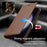 For Samsung Galaxy A56 5G Wallet Case Magnetic Closure PU Leather Phone Cover - Brown - 5