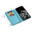 For Samsung Galaxy A26 5G Case Starry Sky Carving Leather Wallet Phone Cover - Blue - 5
