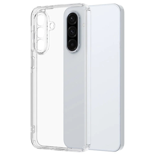 For Samsung Galaxy A26 5G Clear Phone Case TPU+Acrylic Shockproof Phone Back Cover - 1