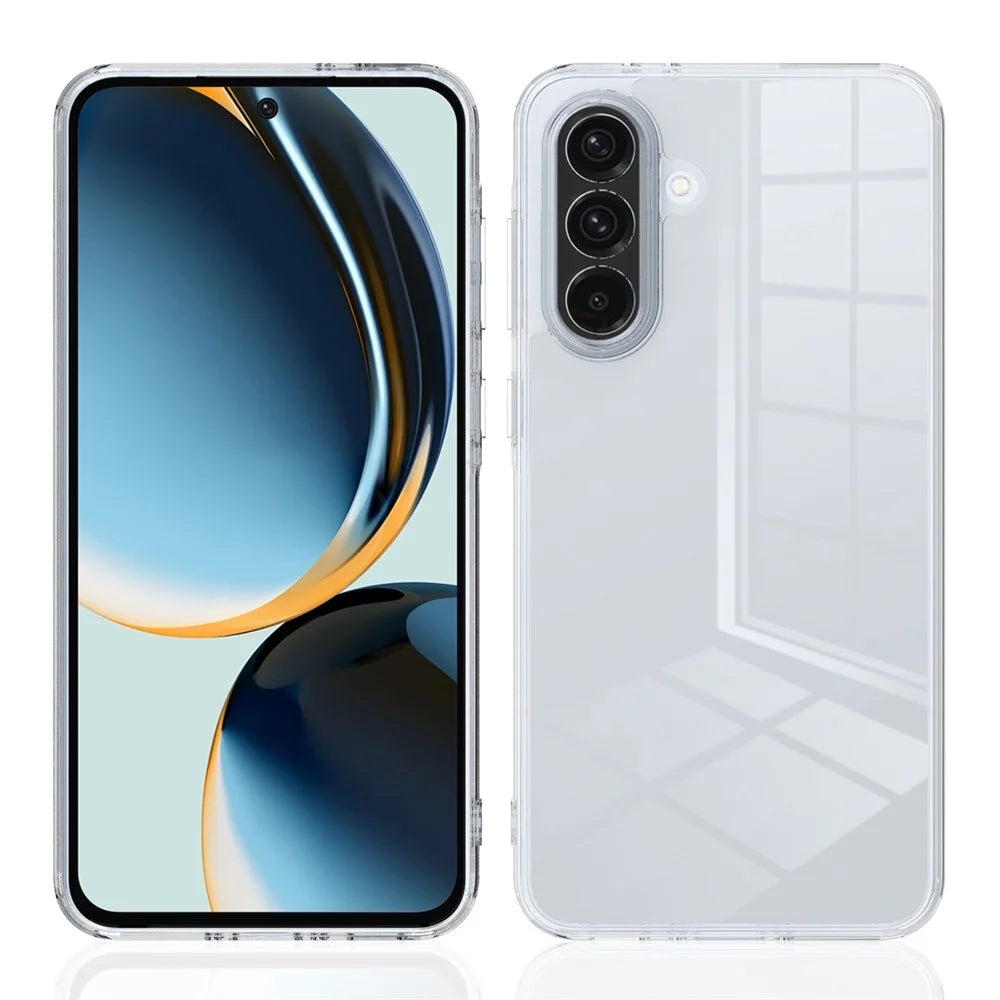For Samsung Galaxy A26 5G Clear Phone Case TPU+Acrylic Shockproof Phone Back Cover - 3