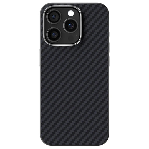 ABEEL For iPhone 14 Pro Case Compatible with MagSafe Carbon Fiber Texture Back Cover - Black - 1