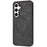 CSJ-P3 For Samsung Galaxy S24 Magnetic Case PC+TPU+Leather Back Cover - Black - 2